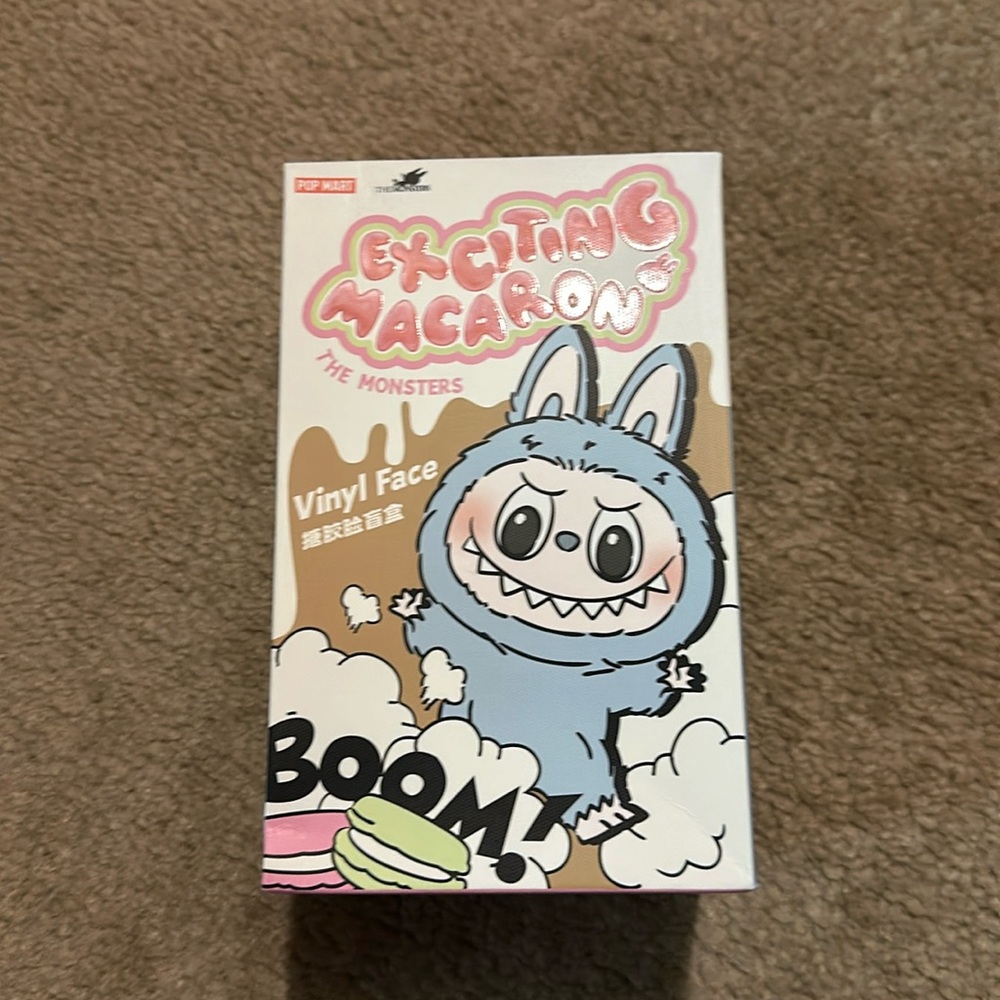 Pop Mart Labubu The Monsters Tasty Macarons Vinyl Plush
Pendant